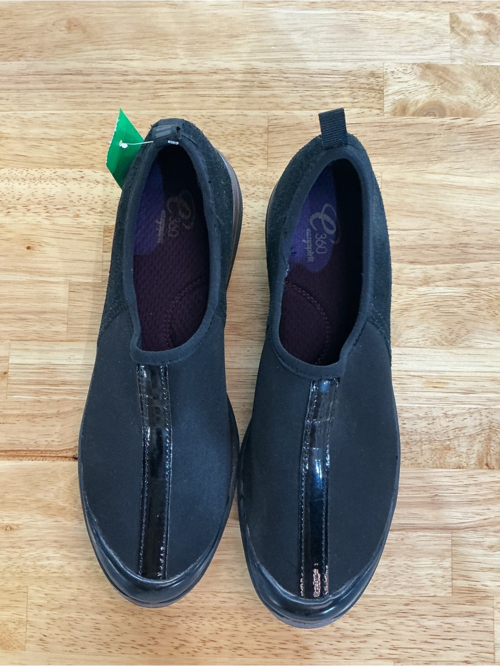 Easy Spirit Es7 Masie Black Slip On Comfort Shoes Womens Size 8 Walking Casual